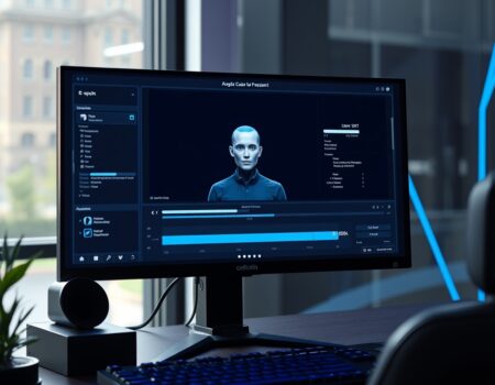 Professional clean featured image representing ai avatar software with fast video export options. for article "Best AI Avatar Software with Fast Video Export Options (2026)"