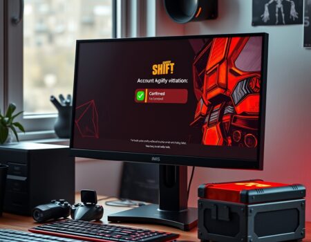 Professional clean featured image representing how can i confirm shift account borderlands 4 for article "How to Confirm Your SHiFT Account for Borderlands 4"