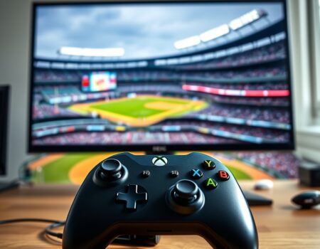 Professional clean featured image representing is mlb the show 24 on game pass for article "Is MLB The Show 24 on Game Pass? Full Xbox & PC Guide"