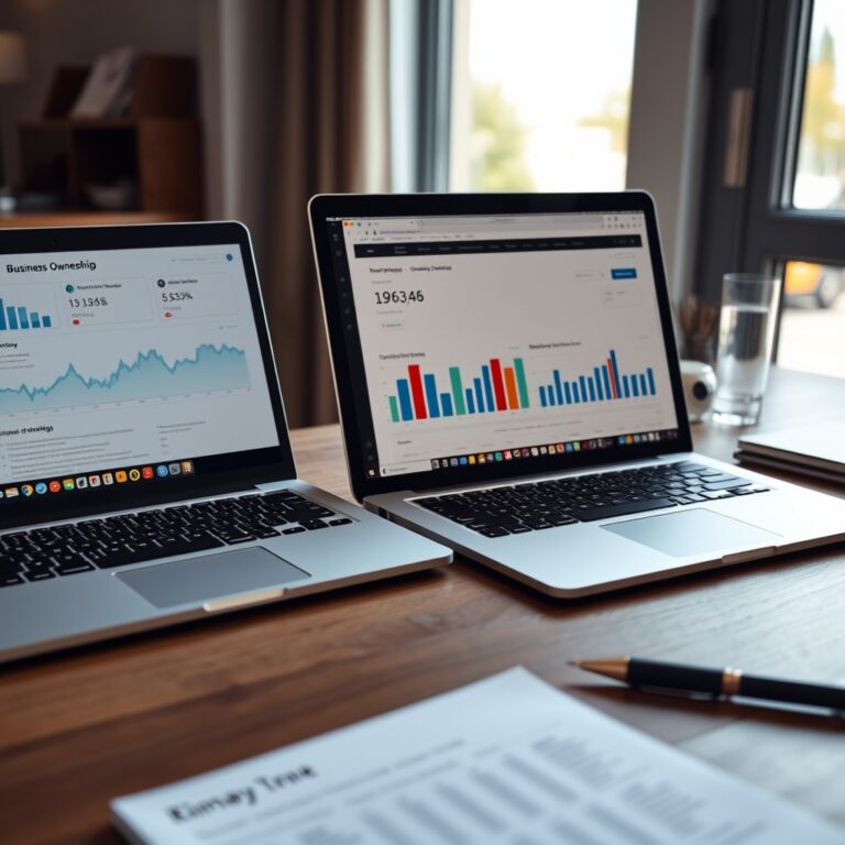 Professional clean featured image representing list the four ways to become a business owner for article "The 4 Ways to Become a Business Owner: Complete Overview"