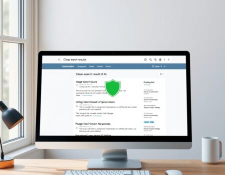 Professional clean featured image representing search engines that don t use ai for article "Search Engines That Don't Use AI: Top Clean Alternatives"
