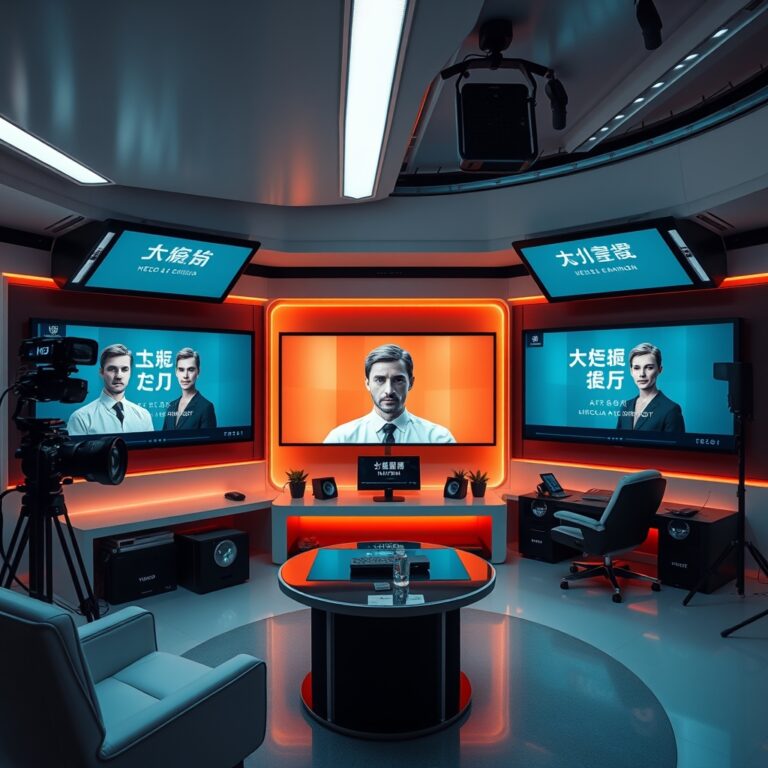 Professional clean featured image representing top ai avatar tools for multilingual voiceovers. for article "Top AI Avatar Tools for Multilingual Voiceovers"